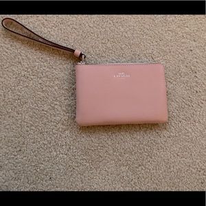 Coach Wristlet - Pink Leather